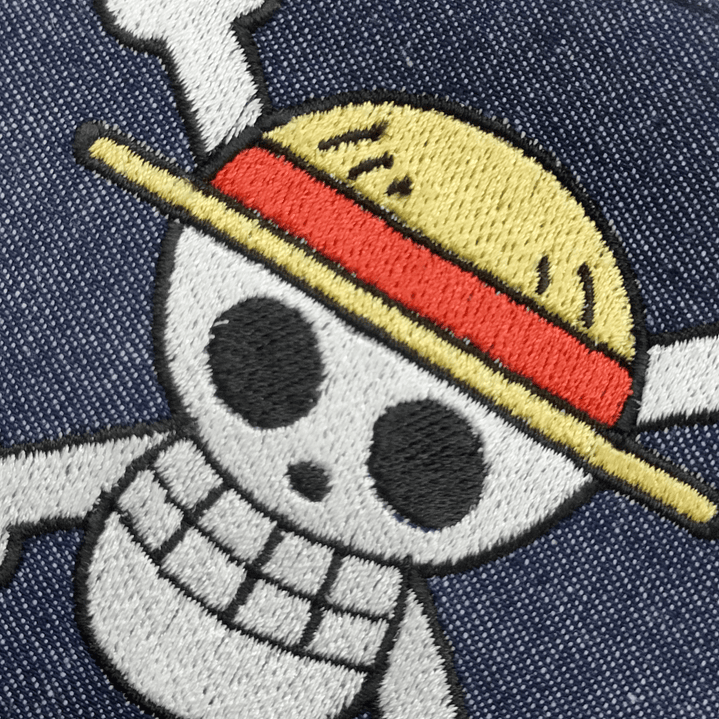 Billetera Bordada One Piece - Diseño Jolly Roger & Logo | Piratas del Sombrero de Paja 15