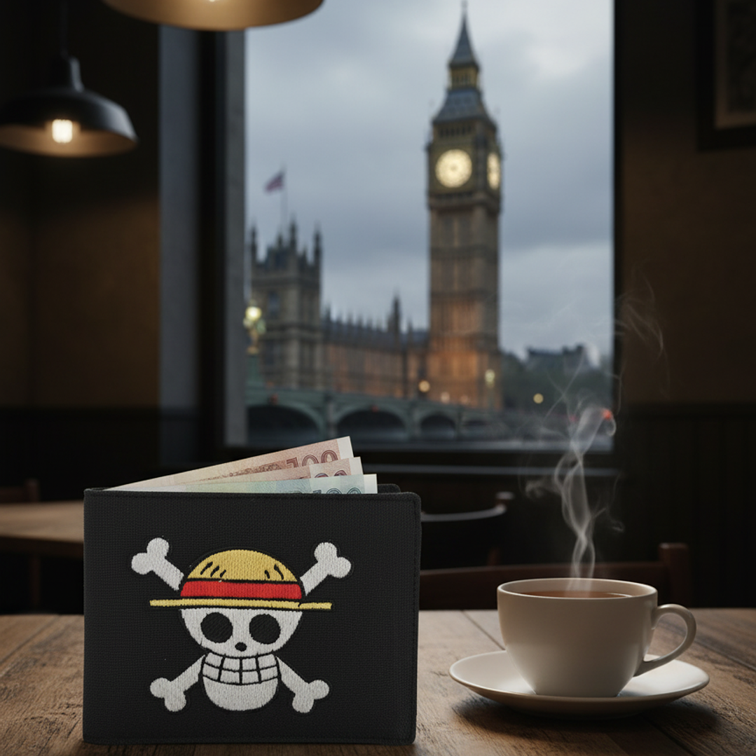 Billetera Bordada One Piece - Diseño Jolly Roger & Logo | Piratas del Sombrero de Paja 18