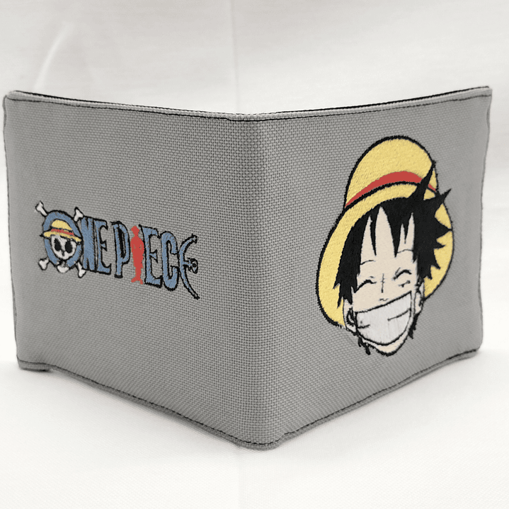 Billetera Bordada One Piece - Diseño Luffy & Logo | Piratas del Sombrero de Paja 8
