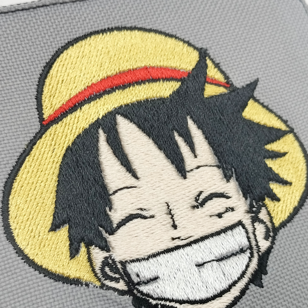 Billetera Bordada One Piece - Diseño Luffy & Logo | Piratas del Sombrero de Paja 11