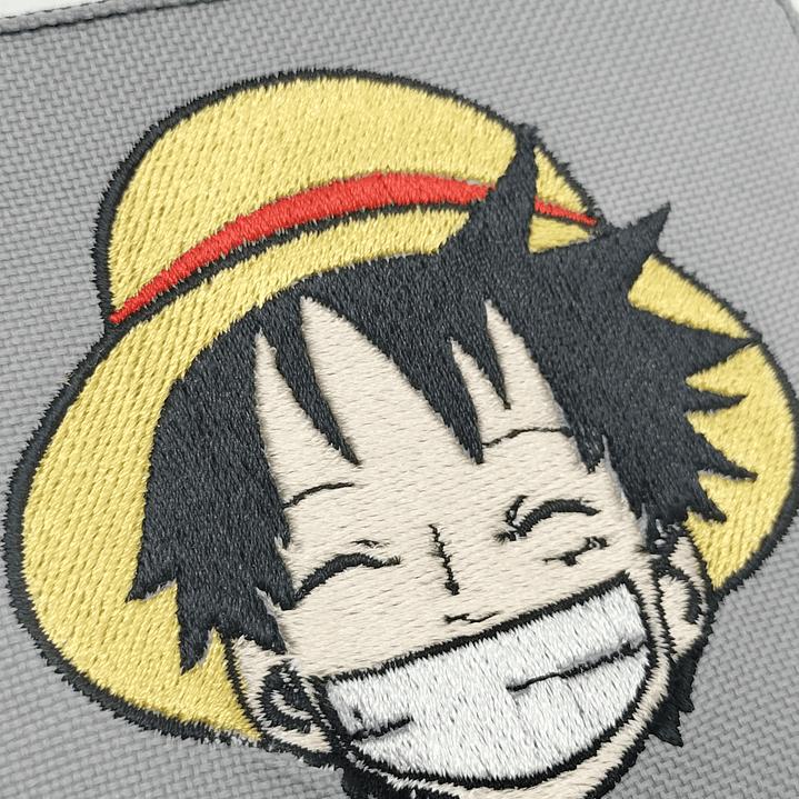 Billetera Bordada One Piece - Diseño Luffy & Logo | Piratas del Sombrero de Paja 11