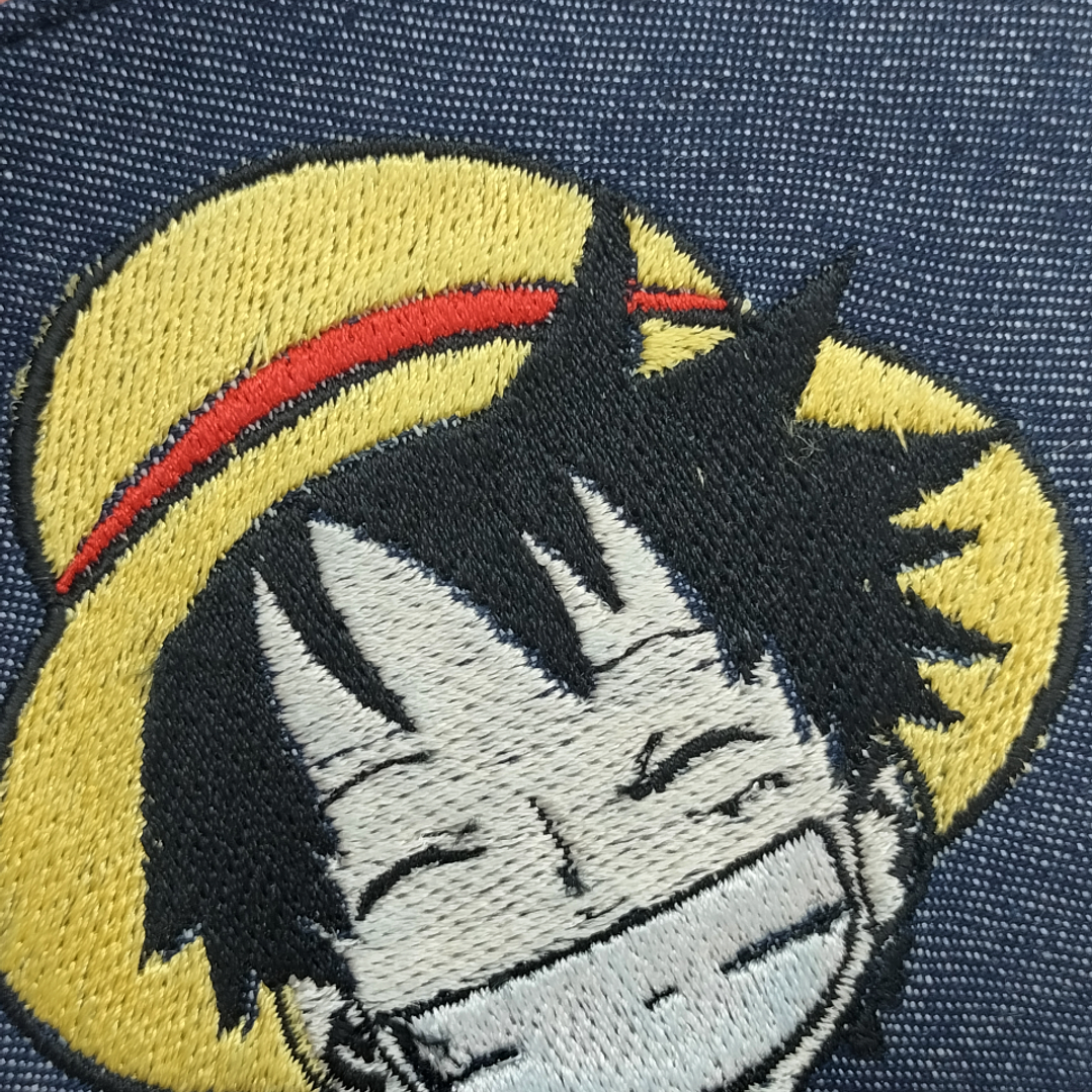 Billetera Bordada One Piece - Diseño Luffy & Logo | Piratas del Sombrero de Paja 12