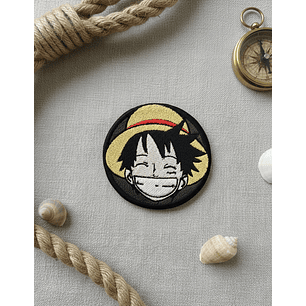 Parche Bordado Luffy One Piece | Termoadhesivo Ropa Anime