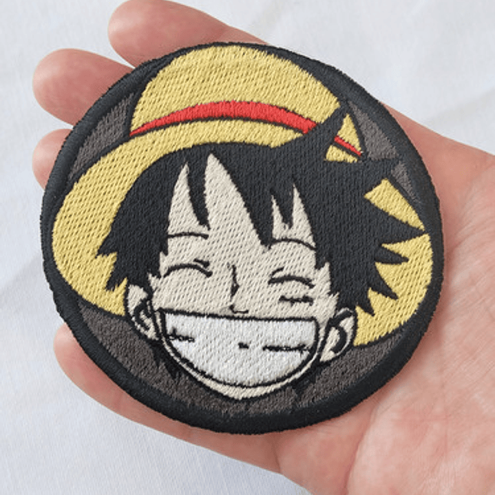 Parche Bordado Luffy One Piece | Termoadhesivo Ropa Anime 4