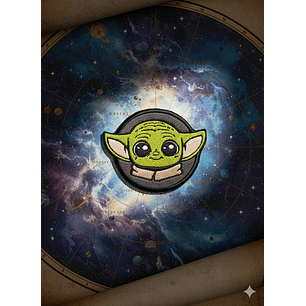 Parche Bordado  Grogu | Termoadhesivo