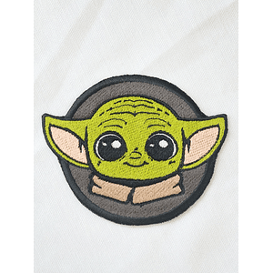 Parche Bordado  Grogu | Termoadhesivo
