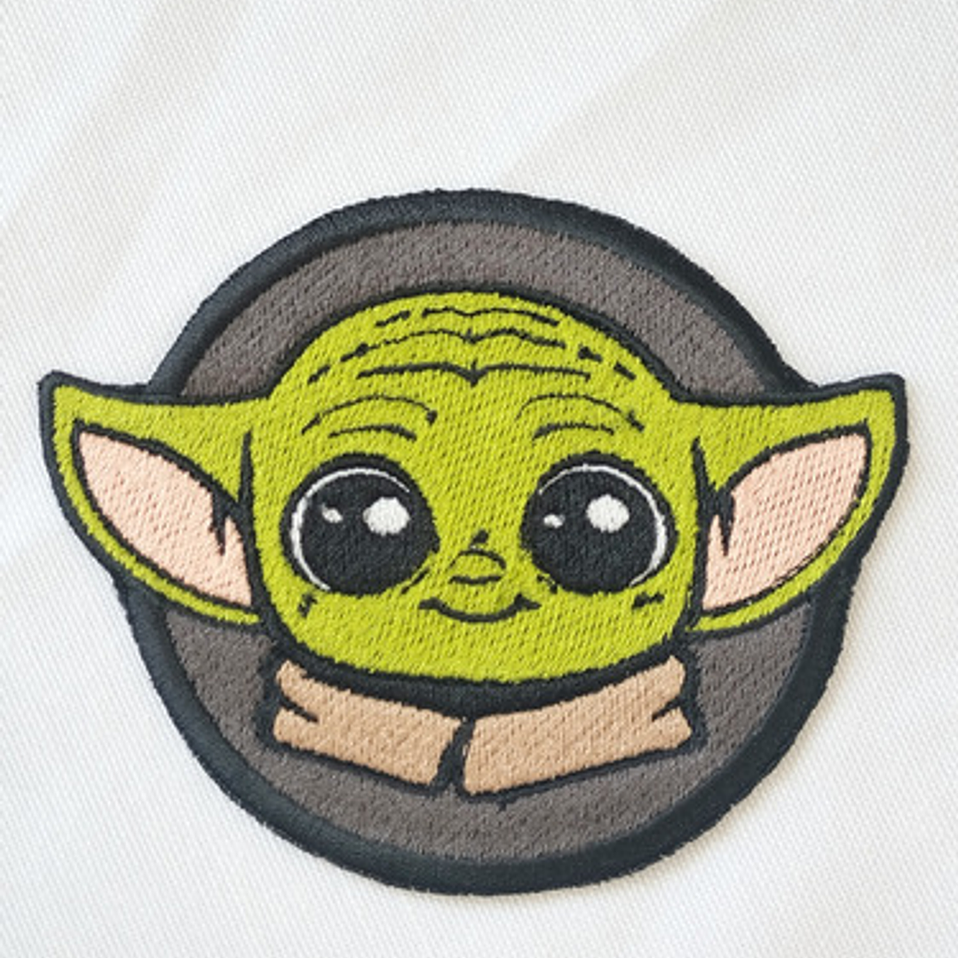 Parche Bordado  Grogu | Termoadhesivo 2