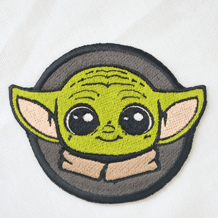 Parche Bordado  Grogu | Termoadhesivo 2