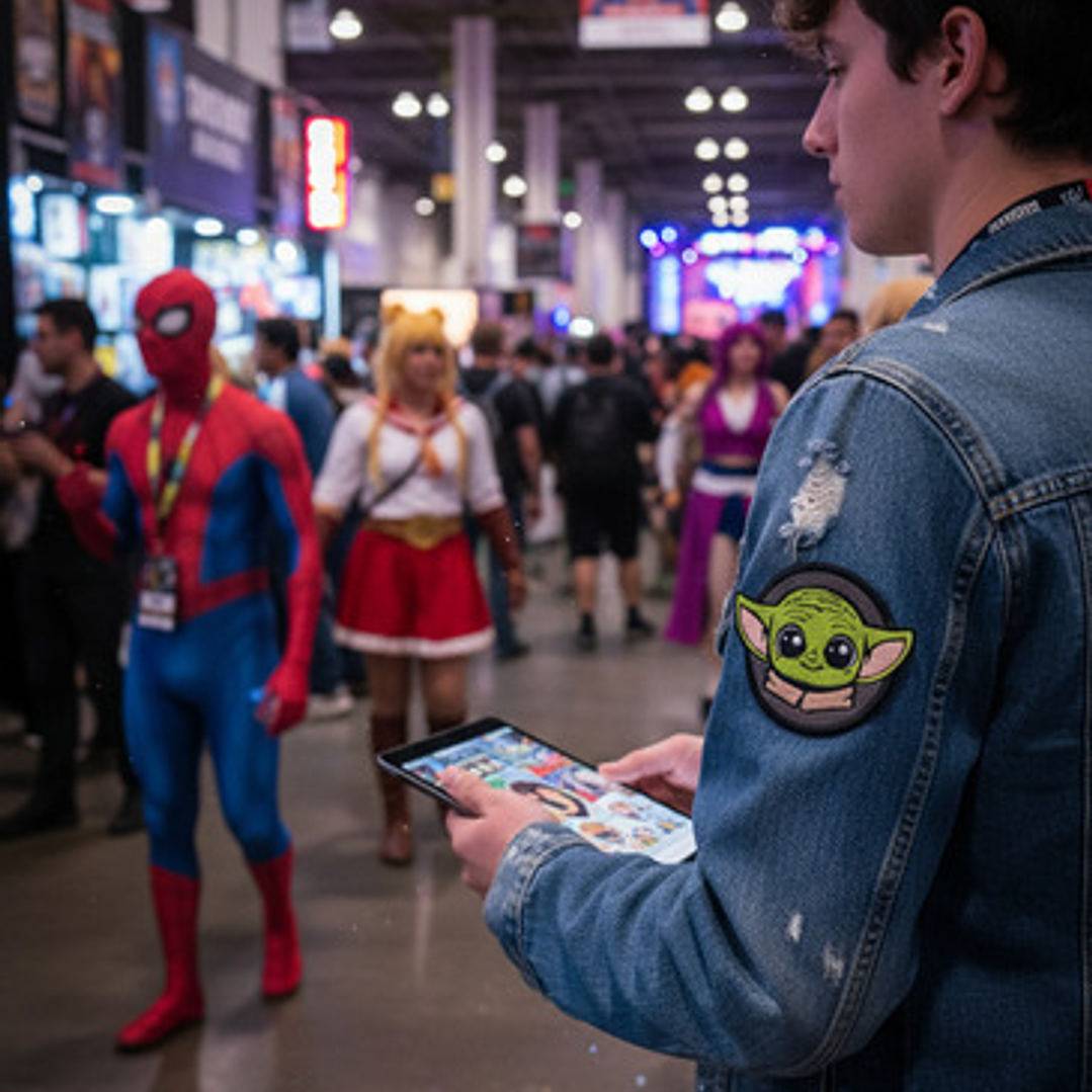 Parche Bordado  Grogu | Termoadhesivo 3