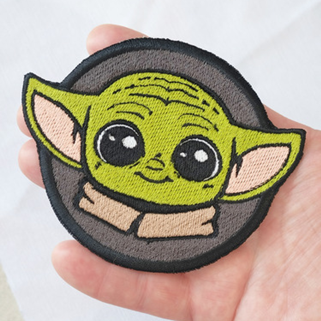 Parche Bordado  Grogu | Termoadhesivo 4