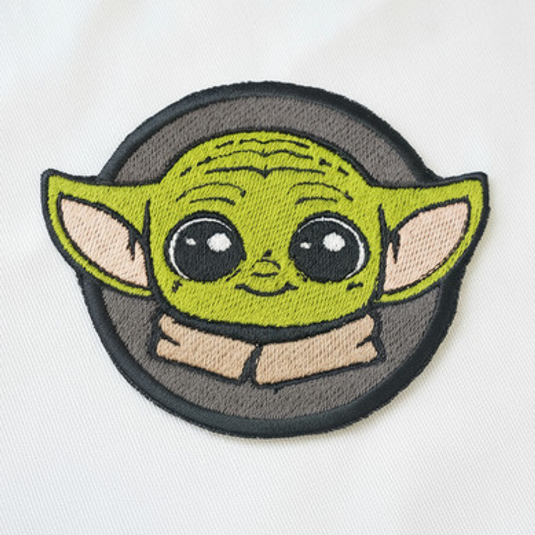 Parche Bordado  Grogu | Termoadhesivo 6