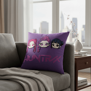 Cojín Bordado Guerreras Kpop  | Chibi Rumi, Mira Y Zoey