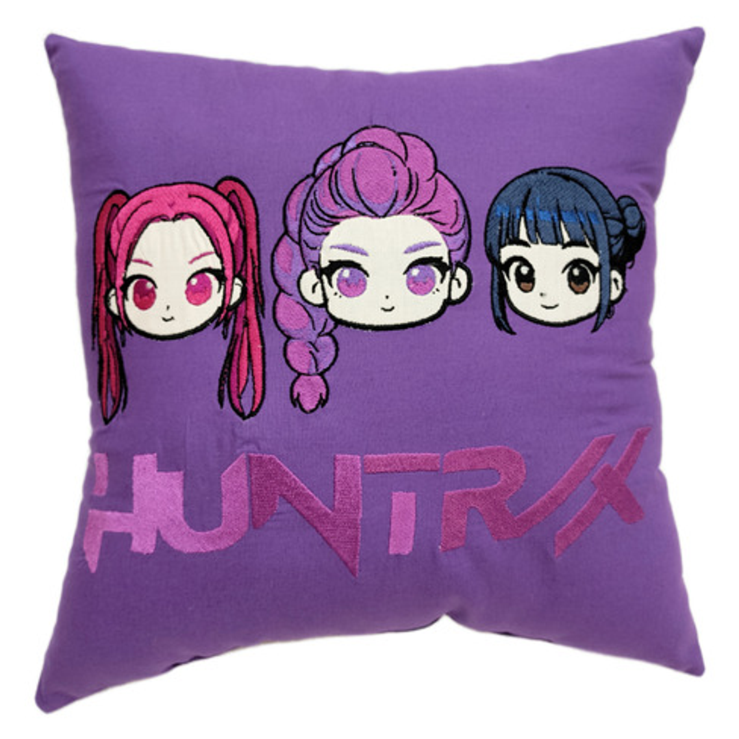 Cojín Bordado Guerreras Kpop  | Chibi Rumi, Mira Y Zoey 2