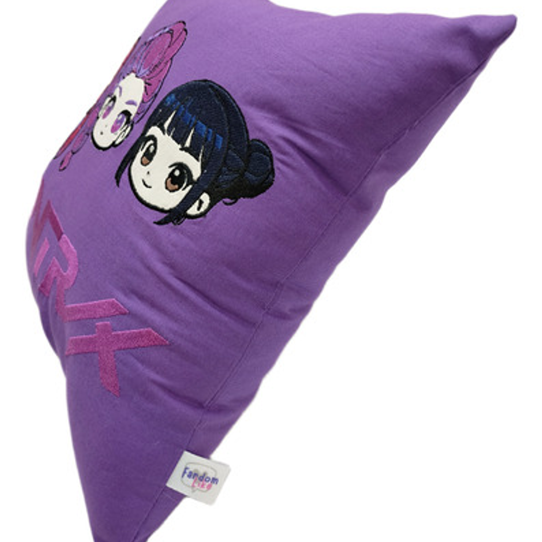 Cojín Bordado Guerreras Kpop  | Chibi Rumi, Mira Y Zoey 6