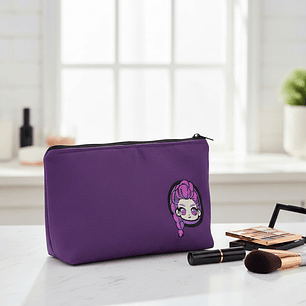 Estuche Cosmetiquero Bordado: K-pop Huntrix Rumi