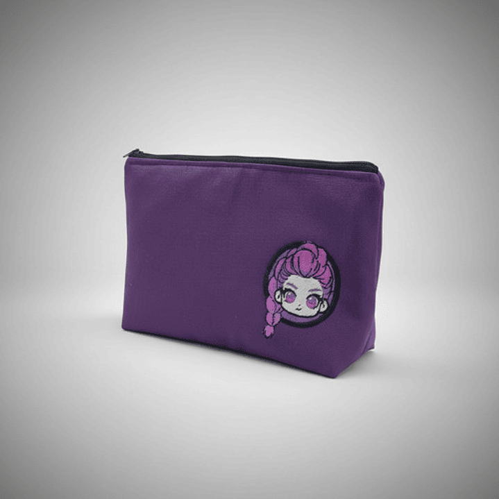 Estuche Cosmetiquero Bordado: K-pop Huntrix Rumi 3