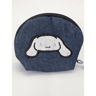 Monedero Bordado Perrito Kawaii Cinnamo Orejas Largas