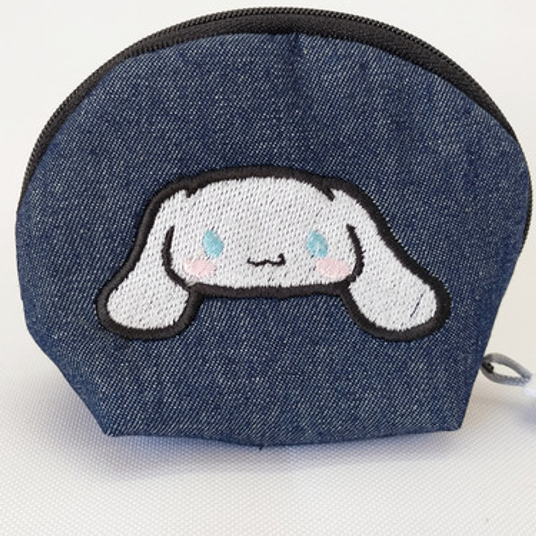 Monedero Bordado Perrito Kawaii Cinnamo Orejas Largas 1