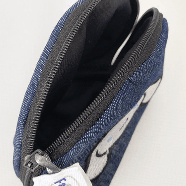 Monedero Bordado Perrito Kawaii Cinnamo Orejas Largas 5