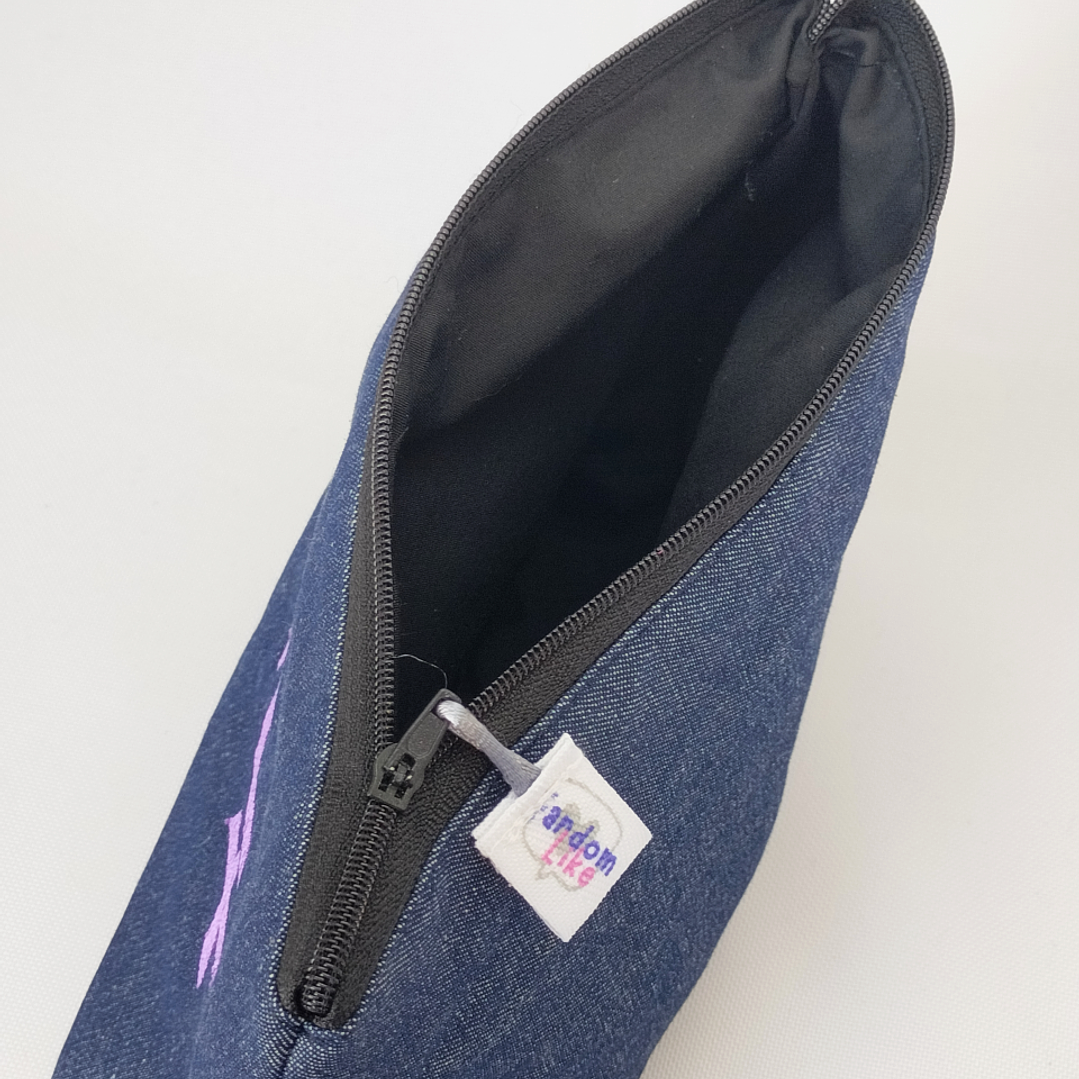 Estuche Cosmetiquero Bordado | K-pop Huntrix Zoey 12