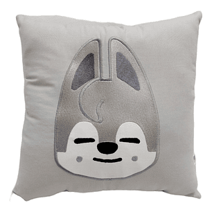 Cojín Bordado Stray Kids Bang Chan | Skzoo Wolf Chan