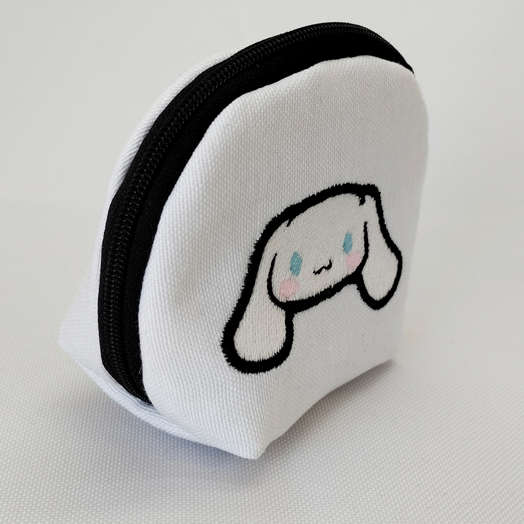 Monedero Bordado Perrito Kawaii Cinnamo Orejas Largas 7