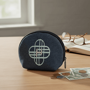 Monedero Bordado K-pop Cazadoras Logo Huntrix