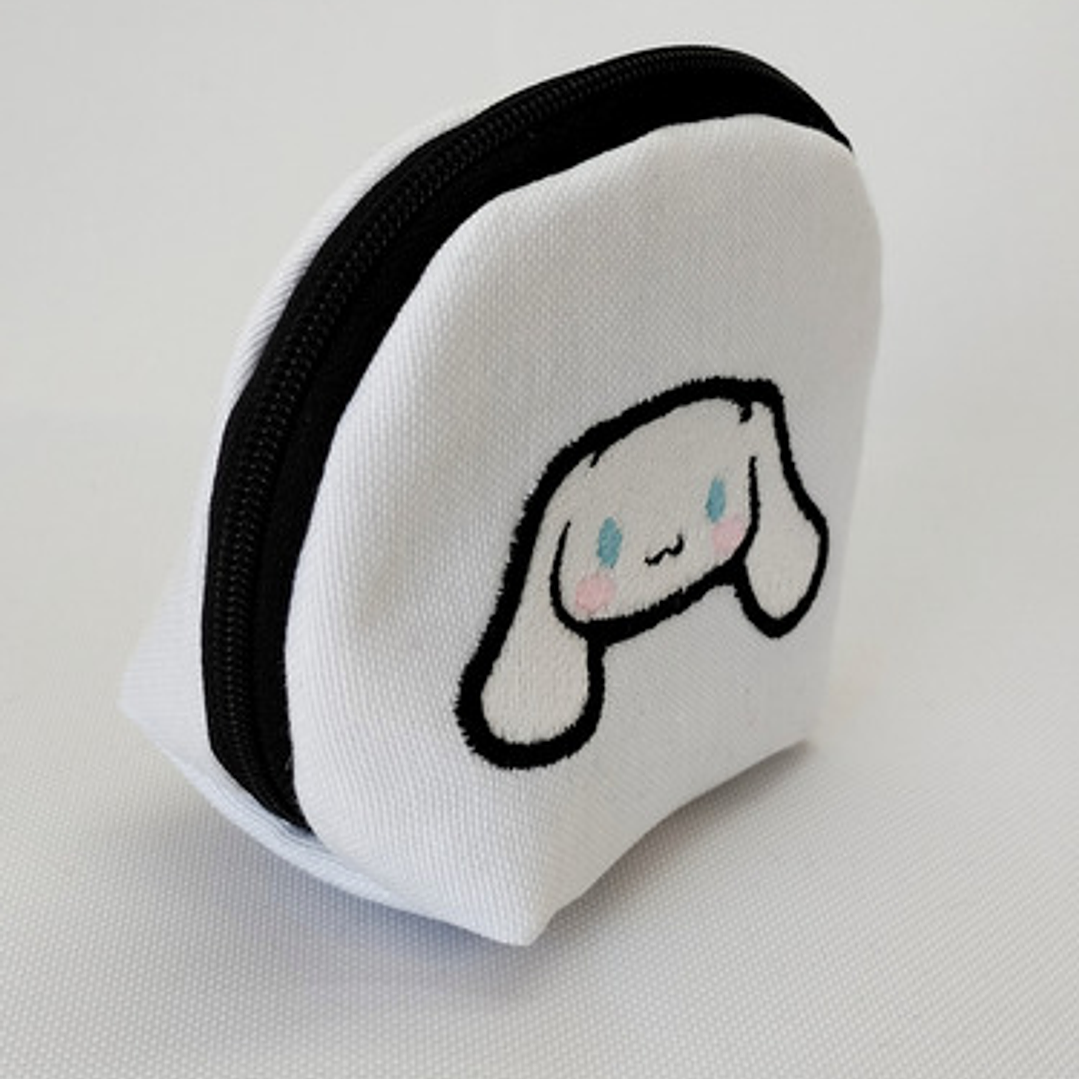Monedero Bordado Perrito Kawaii Cinnamo Orejas Largas 3