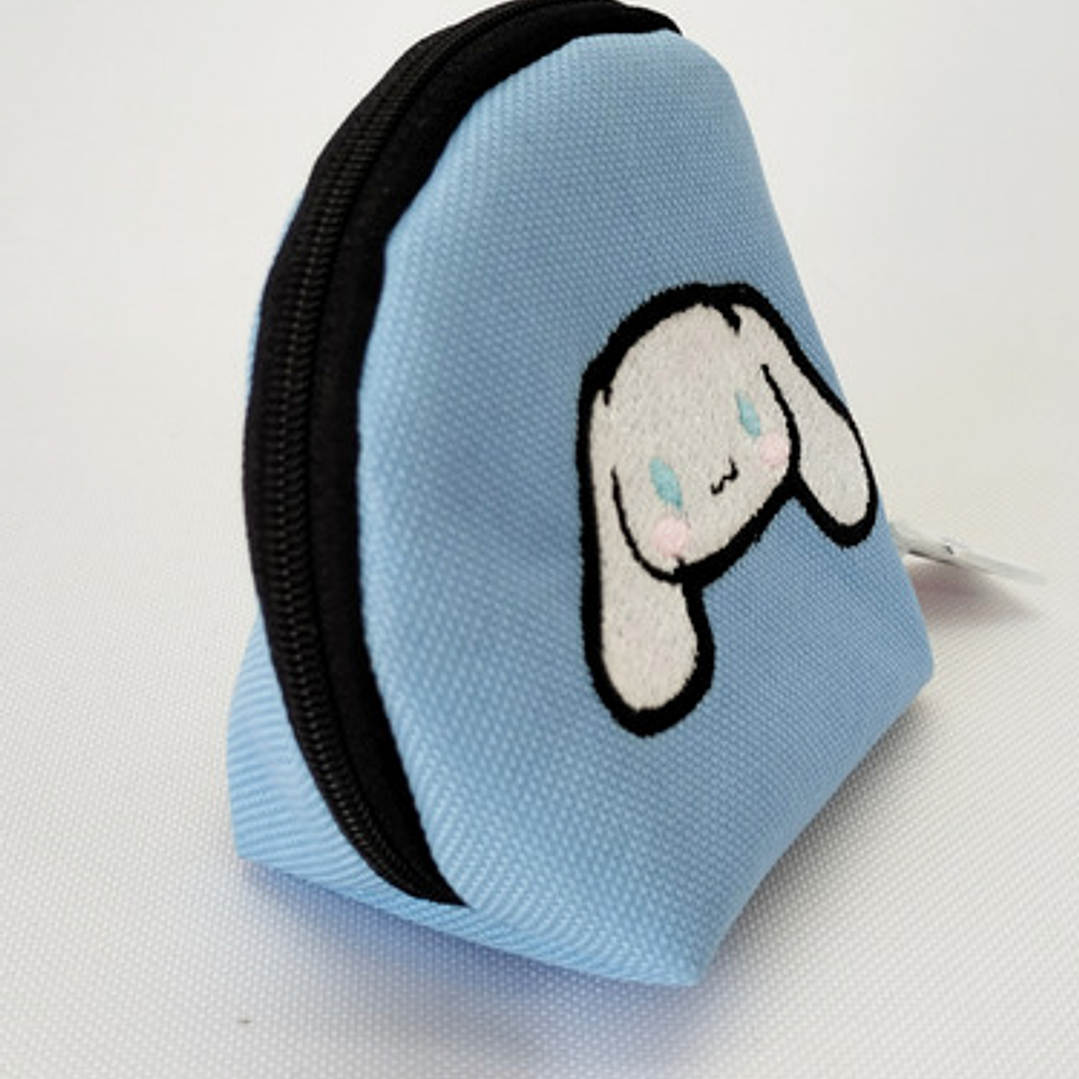 Monedero Bordado Perrito Kawaii Cinnamo Orejas Largas 3