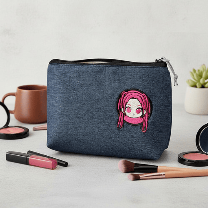 Estuche Cosmetiquero Bordado | K-pop Huntrix Mira 1