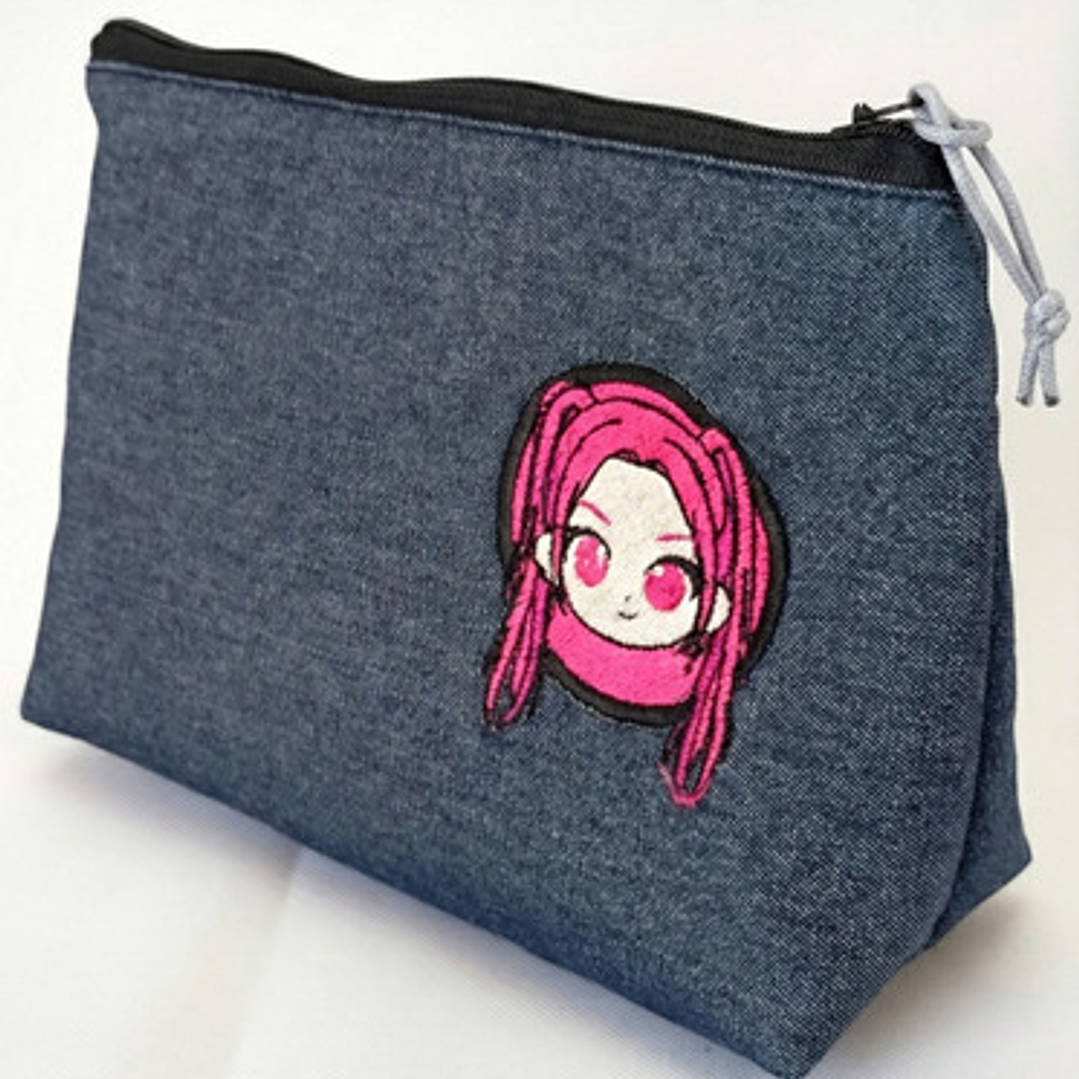 Estuche Cosmetiquero Bordado | K-pop Huntrix Mira 2