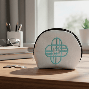 Monedero Bordado K-pop Cazadoras Logo Huntrix