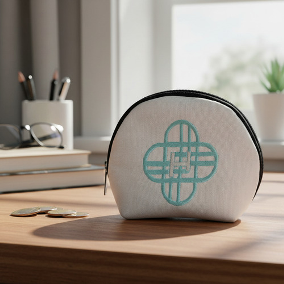 Monedero Bordado K-pop Cazadoras Logo Huntrix 1