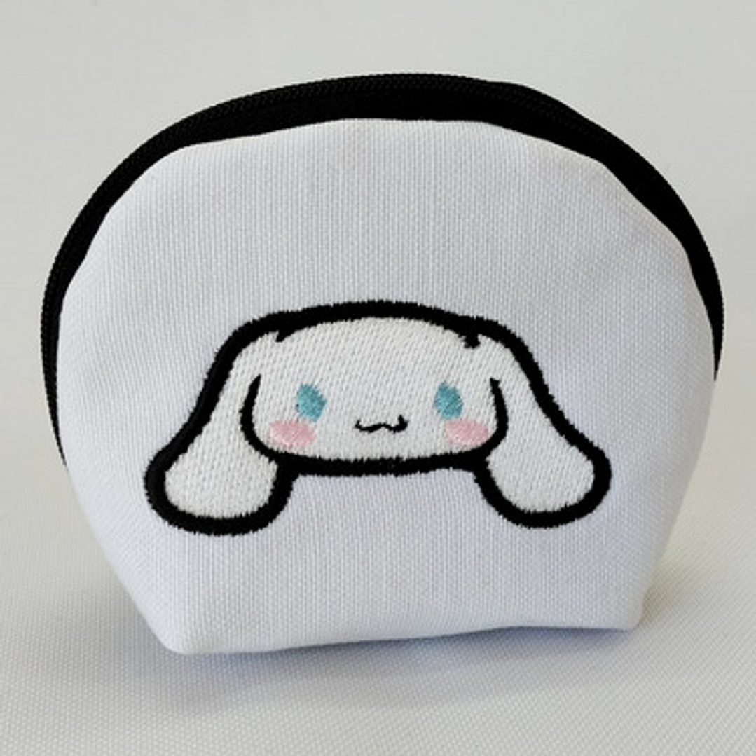 Monedero Bordado Perrito Kawaii Cinnamo Orejas Largas 2