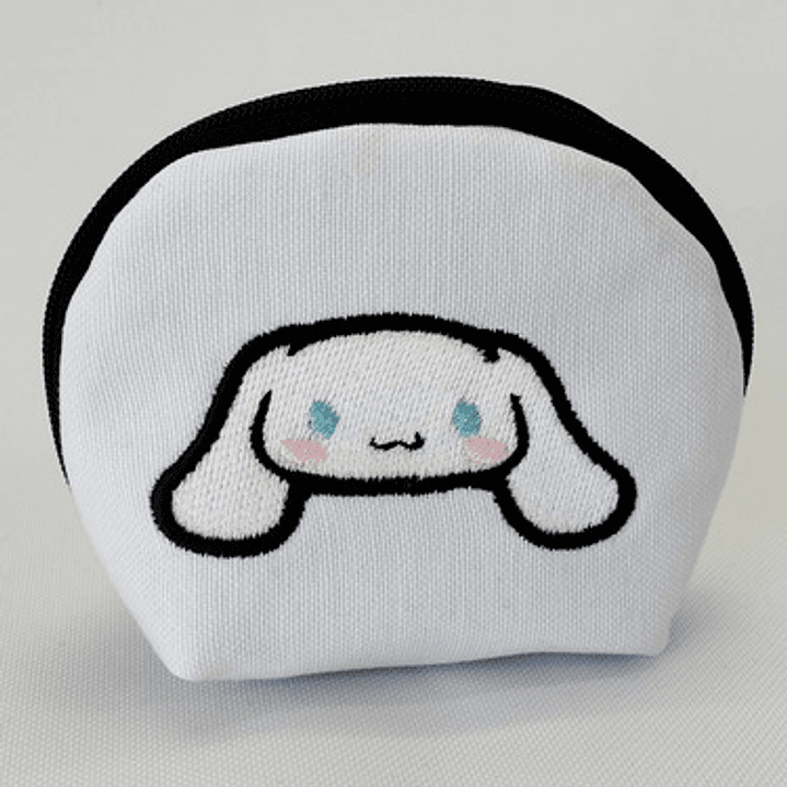 Monedero Bordado Perrito Kawaii Cinnamo Orejas Largas 2