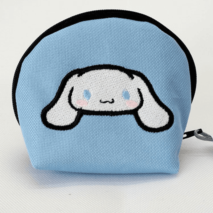 Monedero Bordado Perrito Kawaii Cinnamo Orejas Largas 2