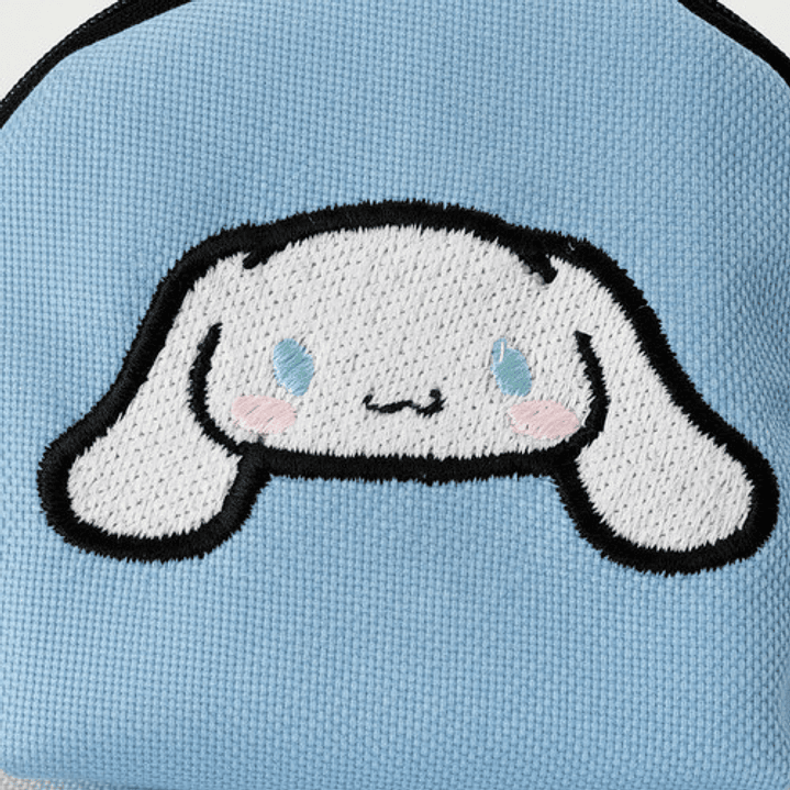 Monedero Bordado Perrito Kawaii Cinnamo Orejas Largas 5