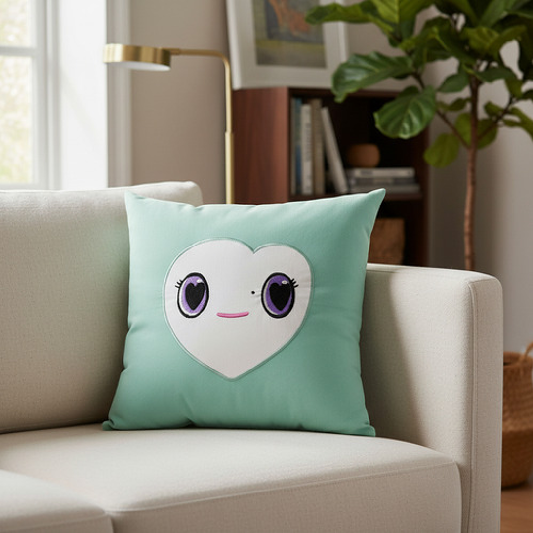 Cojín Bordado Twice Mina | Lovely Mively 2