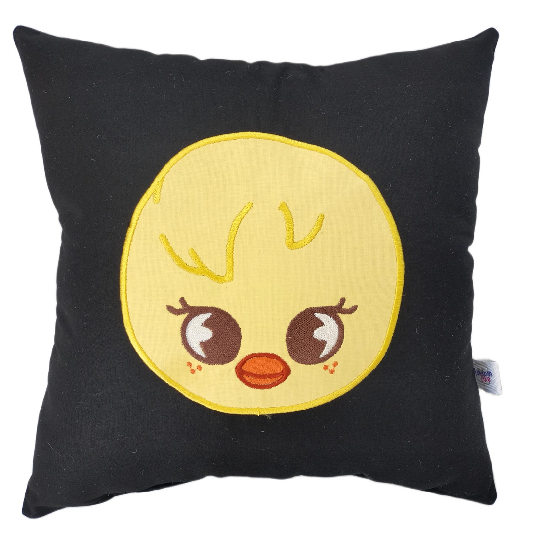 Cojín Bordado Stray Kids Felix | Skzoo Bbokari Black Edition 1
