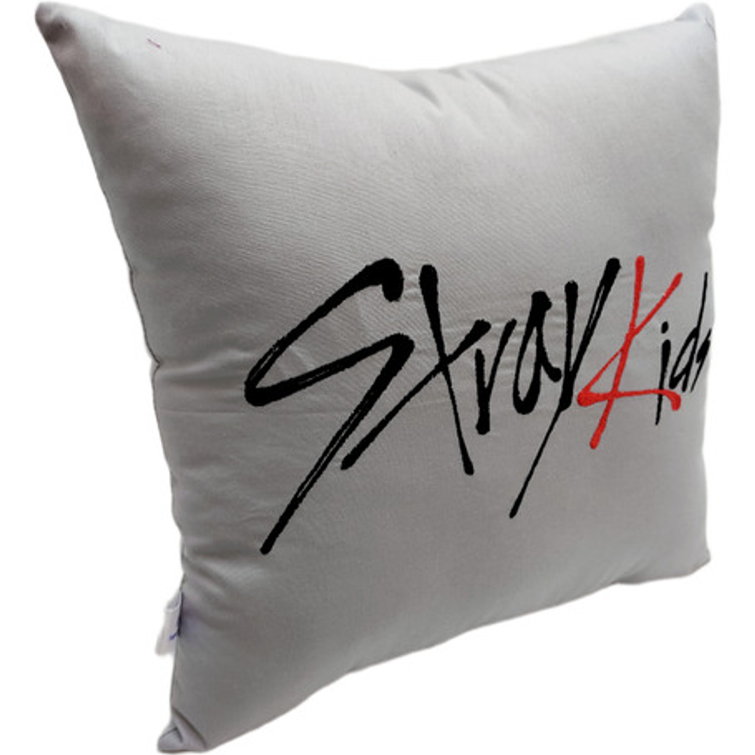 Cojín Bordado Stray Kids Bang Chan | Skzoo Wolf Chan Black edition 10