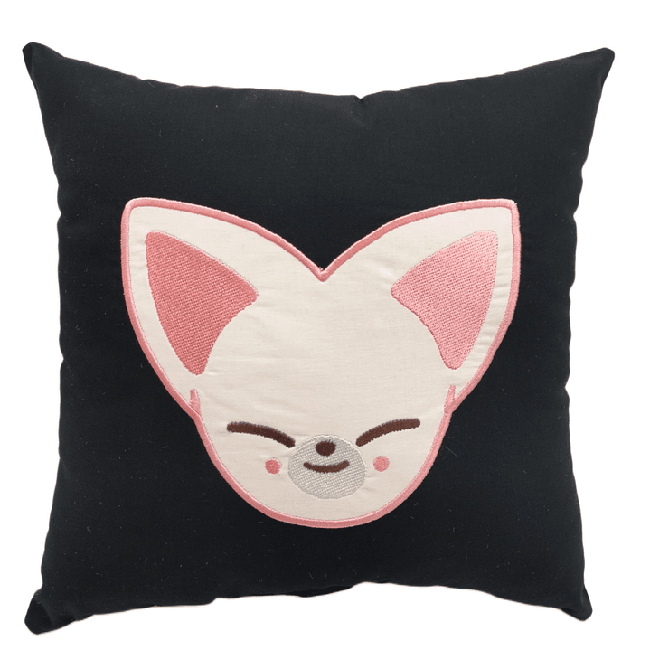 Cojín Bordado Stray Kids I.n | Skzoo Foxi.ny Black edition 1
