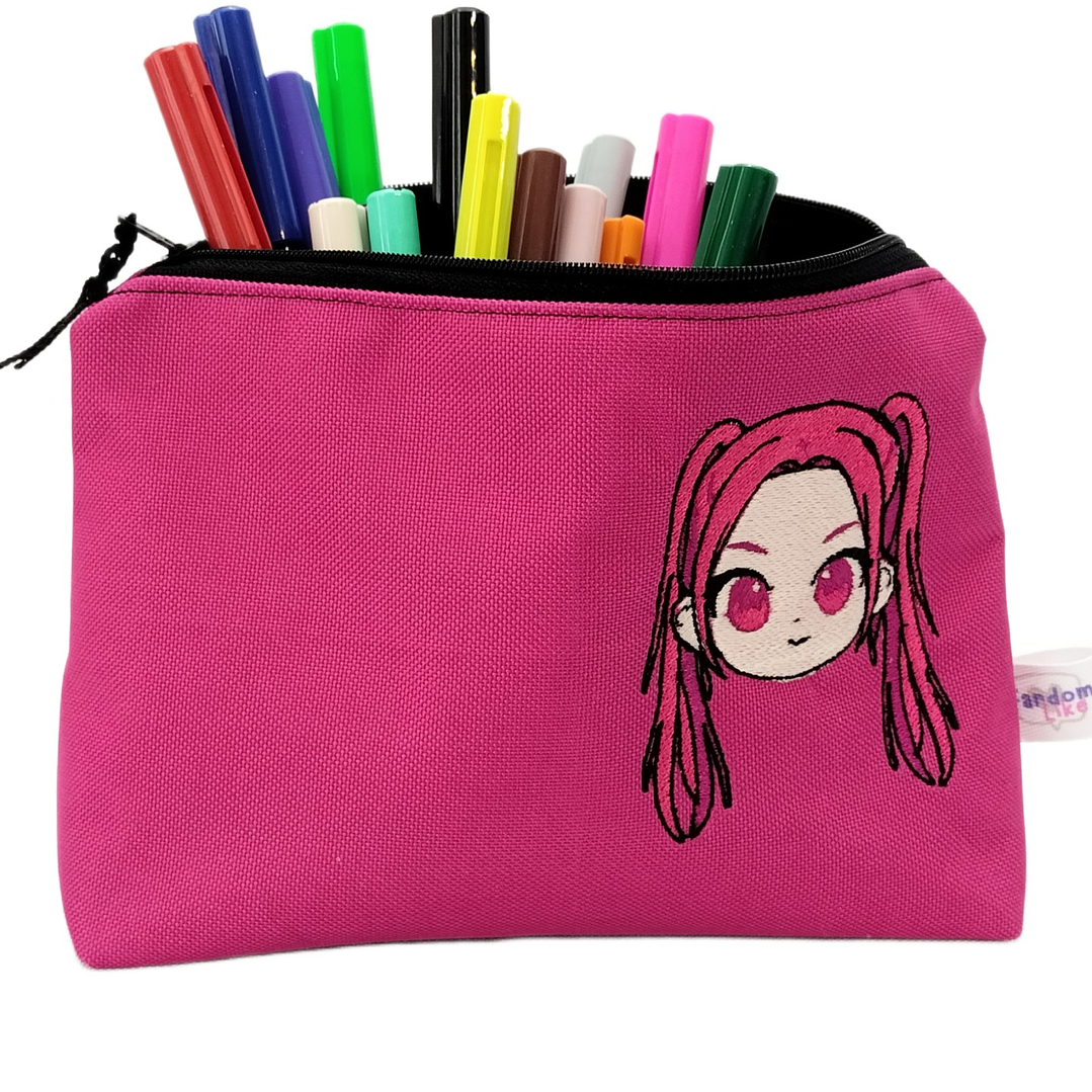 Estuche Cosmetiquero Bordado | K-pop Huntrix Mira 3