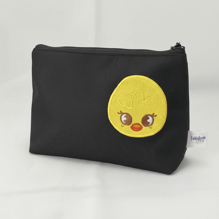 Estuche Bordado Skzoo - Bbokari Negro 7