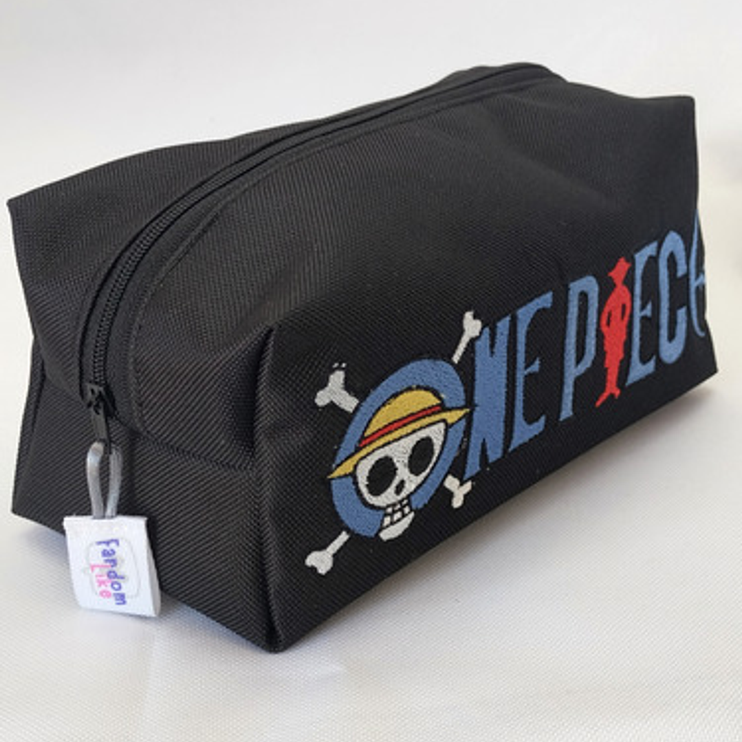 Estuche Bordado Fanart Capitán Sombrero De Paja Luffy Style 3