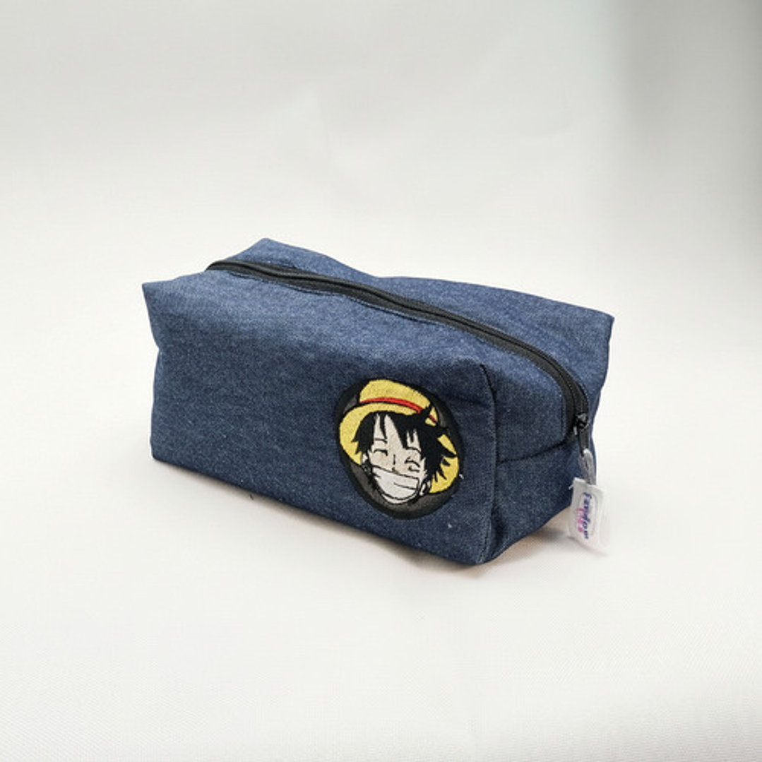 Estuche Bordado Fanart Capitán Sombrero De Paja Luffy Style 5