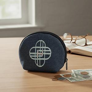 Monedero Bordado K-pop Cazadoras Logo Huntrix