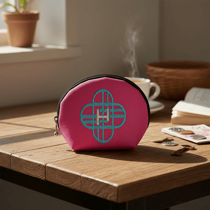 Monedero Bordado K-pop Cazadoras Logo Huntrix 1