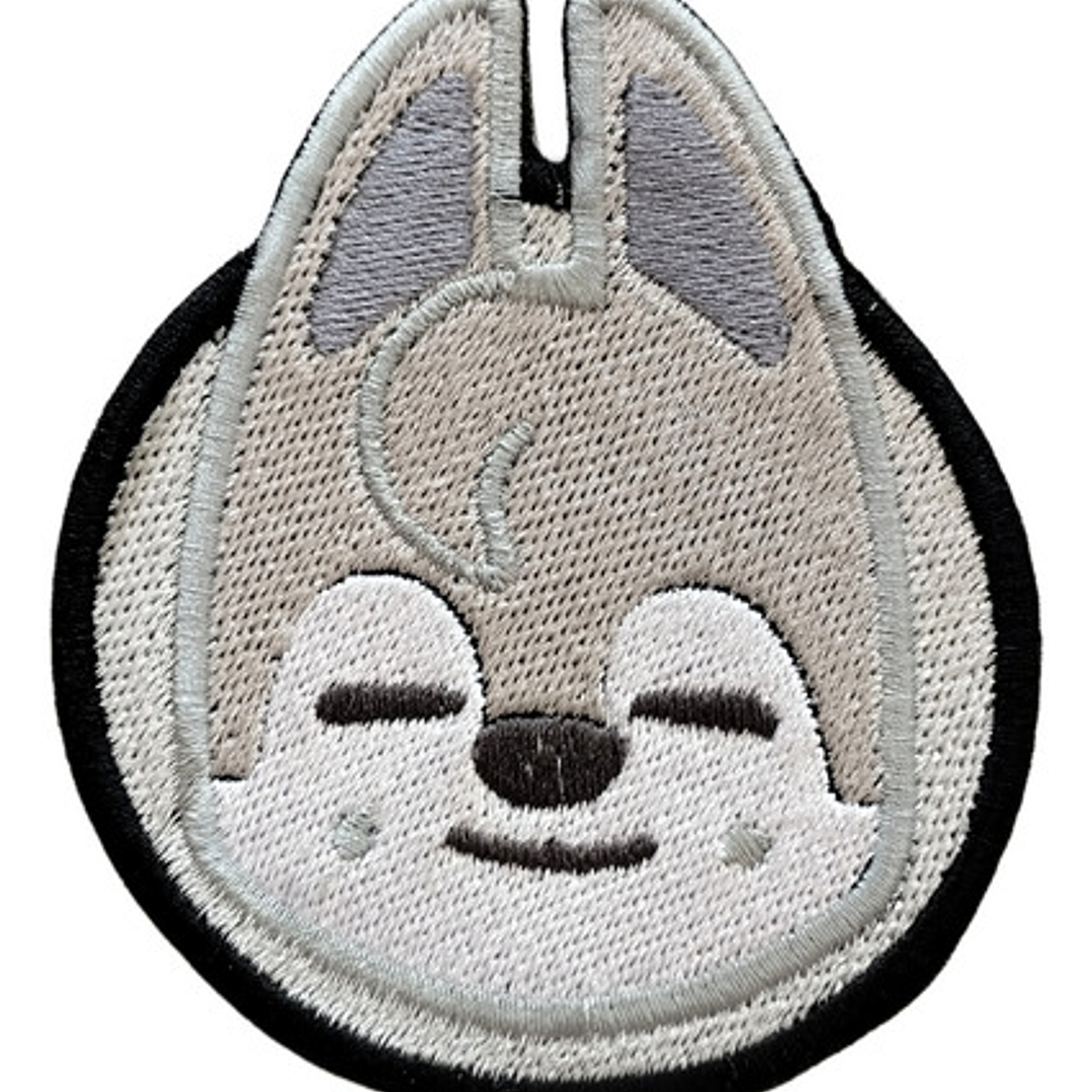 Parche Bordado SKZOO Wolfchan | Termoadhesivo K-pop 1