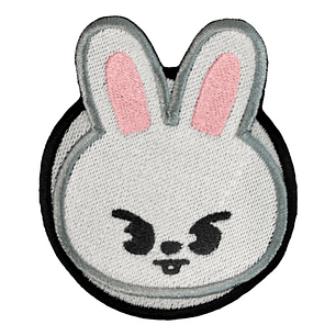 Parche Bordado Termoadhesivo Leebit (SKZoo Fan Art)