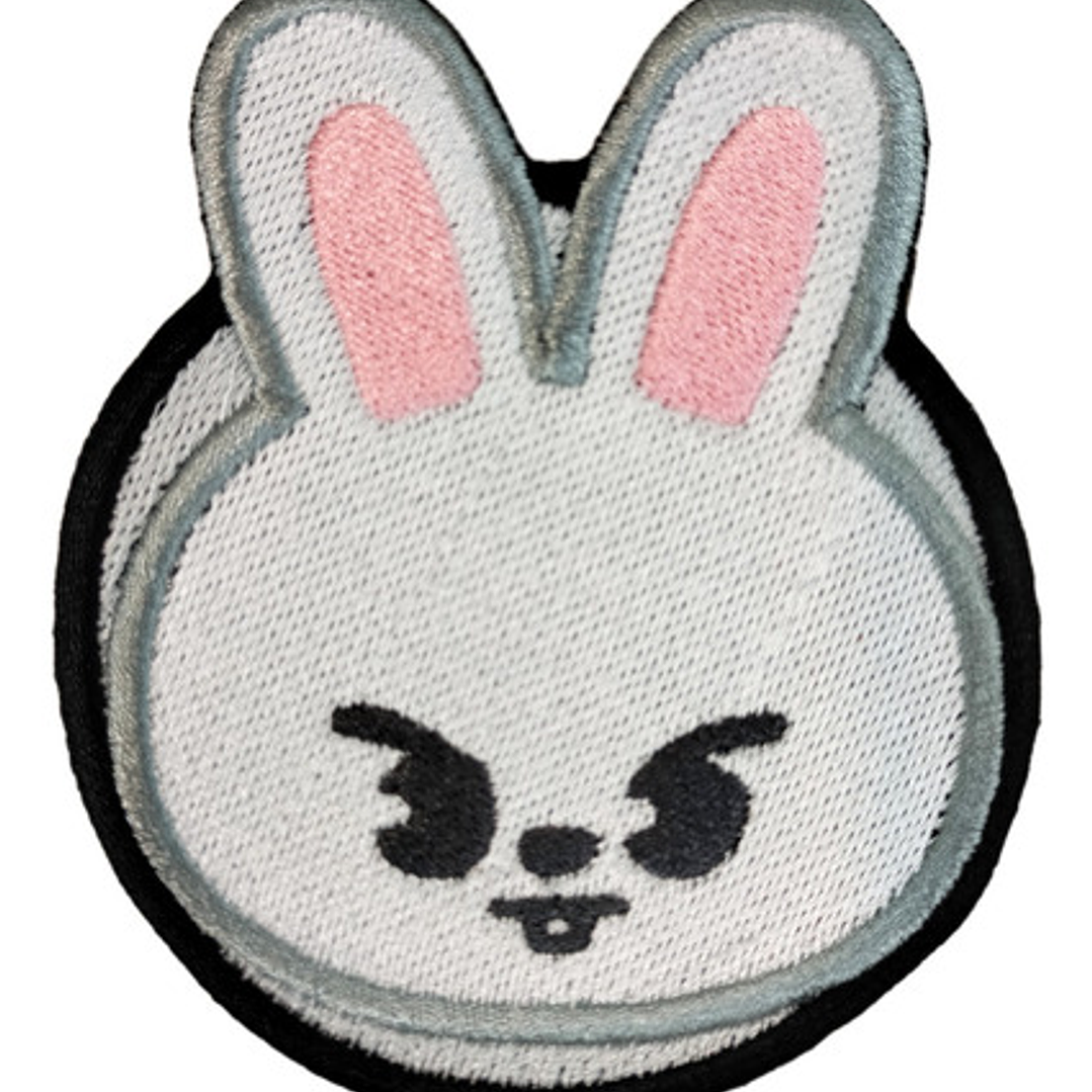 Parche Bordado Termoadhesivo Leebit (SKZoo Fan Art) 1